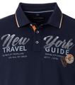 Polo-Shirt 3XL Basic Circular Knit - Blau