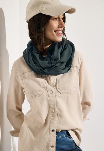 Loop Schal in Unifarbe One size - Slate Khaki