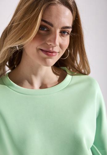 Silk-Look T-Shirt Grün 38