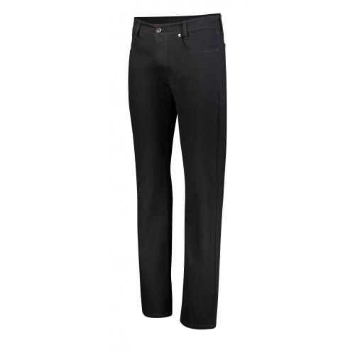 MAC JEANS - Arne, Black Stretch Denim 38/30 Modern Fit - Schwarz