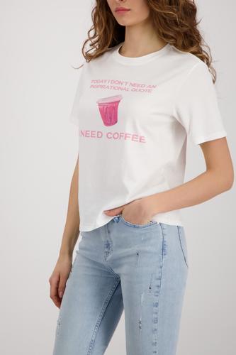 T-Shirt mit Print 46 - Off-white