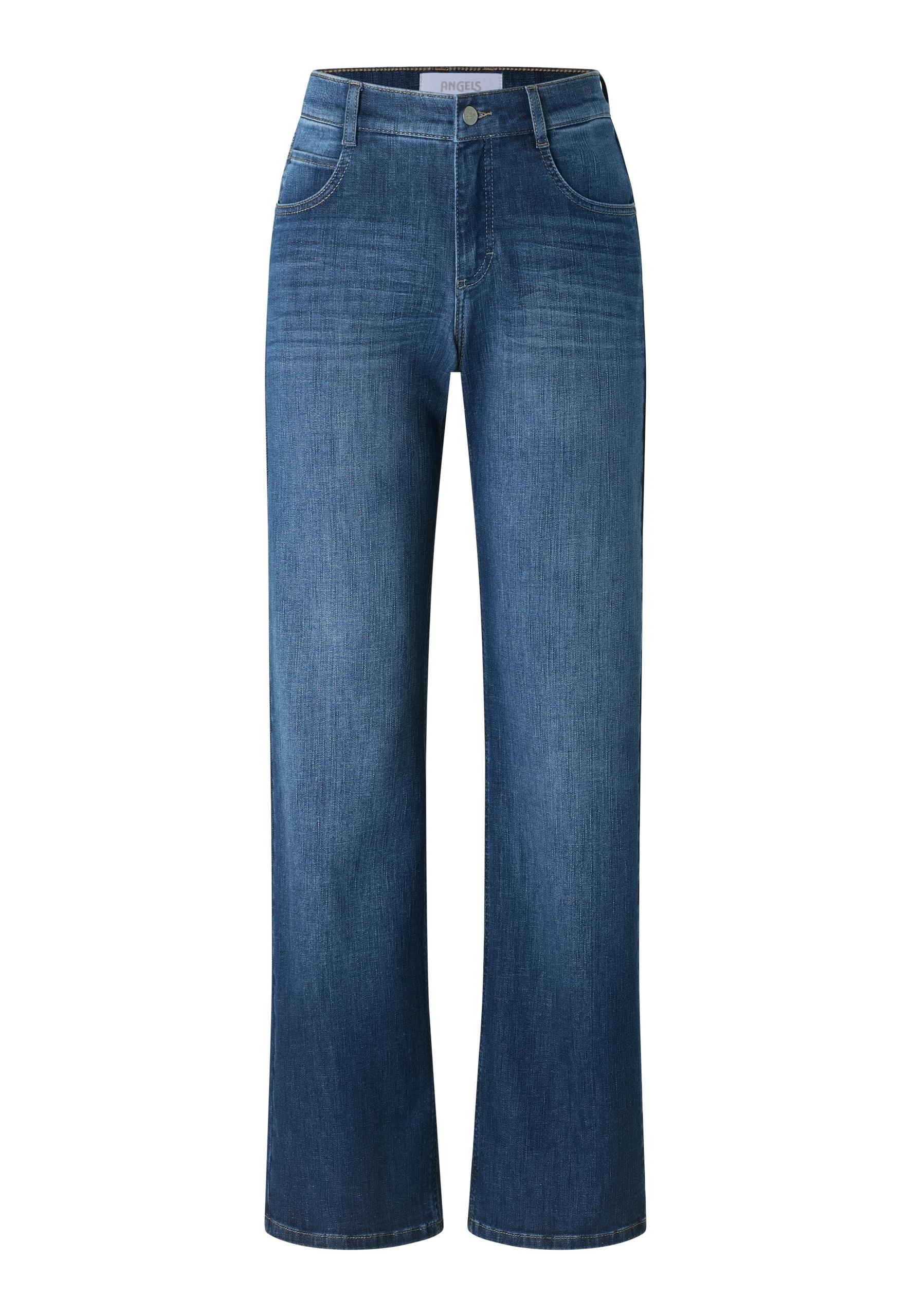 3502500-3358 LIZ 44/30 WIDE LEG - Mid Blue Used