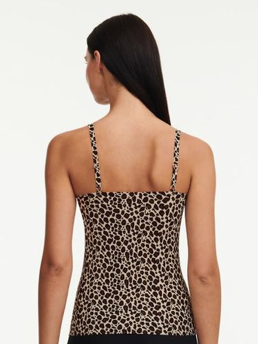 SOFTSTRETCH Top mit Spaghettiträgern Mehrfarbig XXL