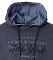 Sweatshirt M Basic Circular Knit - Blau
