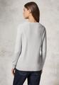 Pullover mit Strickmuster XL - Soft Silver Melange