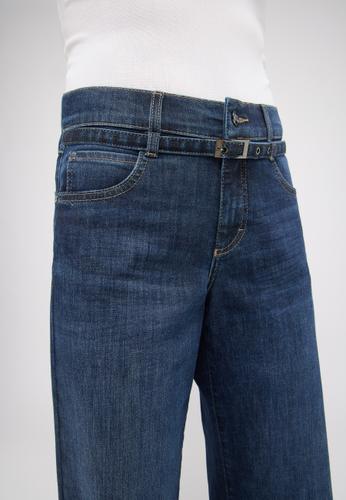 LIZ BELT 42/28 WIDE LEG - Dark Indigo Used