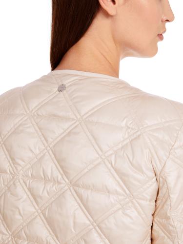 Outdoorjacke im Rautenstepp 38 - Deep Pearl