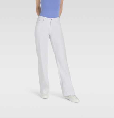 MAC JEANS - DREAM WIDE, DREAM Wonder light Denim Weiß 40/32