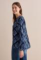Bedruckte Bluse L - Universal Blue