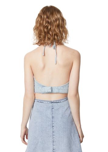 Neckholdertop slim S - Light Blue_multi_01