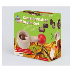 Pebaro Kastanienhalter / Kastanienbohrer Bastel-Set