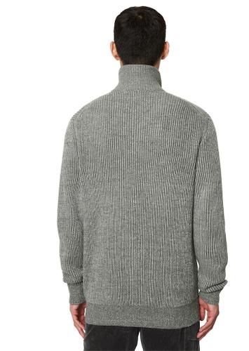 Strickjacke regular 3XL - Graphite Grey Melange