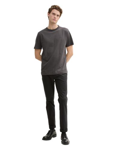 Basic T-Shirt aus Baumwolle XXL Regular Fit - Tarmac Grey