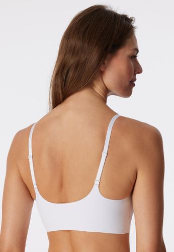 Bustier mit Pads Weiß 42