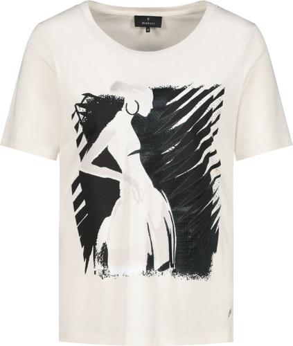 T-Shirt mit Frauenzeichnung 40 - Seashell