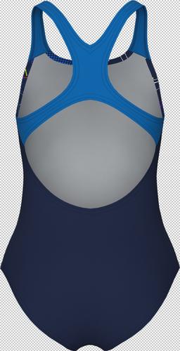 ARENA Kinder Schwimmanzug GIRL'S SWIMSUIT SWIM PRO BACK 140 in Bunt
