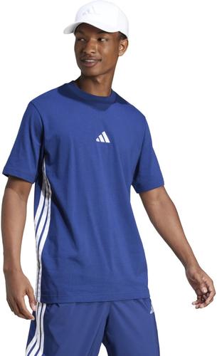 ADIDAS Herren Shirt Essentials 3-Streifen Single Jersey L in Blau