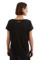 Print-T-Shirt regular XS Regular Fit - Black