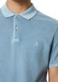 Poloshirt Piqué shaped Blau S