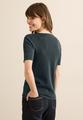 T-Shirt in Unifarbe S - Slate Khaki