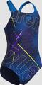 ARENA Kinder Schwimmanzug GIRL'S SWIMSUIT SWIM PRO BACK 140 in Bunt