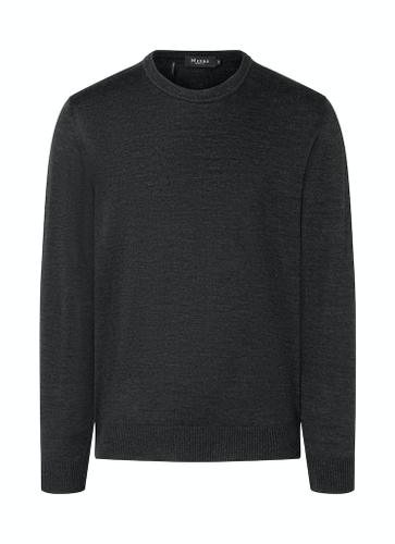 Pullover Rundhals 1/1 Arm Grau 52
