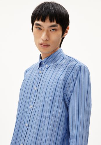 GAVRAA STRIPES S Relaxed Fit - Dark Morning