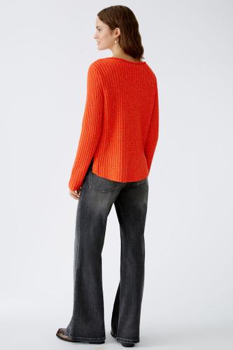 NAOLIN Pullover Baumwollmischung Orange 46