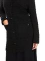 In Deutschland gestrickter Cardigan Schwarz 40
