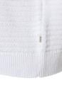 Strick Cardigan 1/1 Arm Modern Fit - Pure White