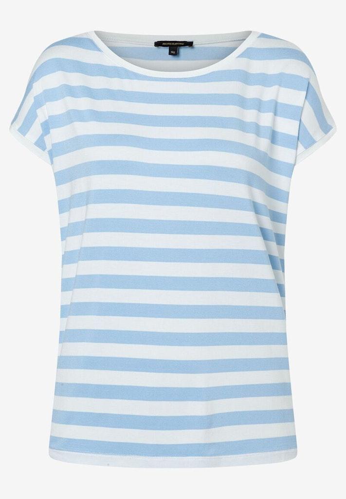 Streifenshirt hellblau/ecru Frühjahrs-Kollektion Blau 40