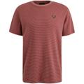 textured stripe L Regular Fit - Dry Rose