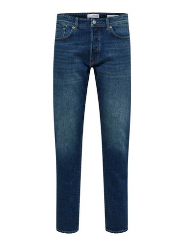 SLH172-SLIMTAPE TOBY 3302 M.B JNS NOOS 29/32 Verjüngter Slim Fit - Blue Denim