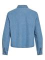 VICONGA L/S BOW DENIM SHIRT 36 Normal geschnitten - Light Blue Denim