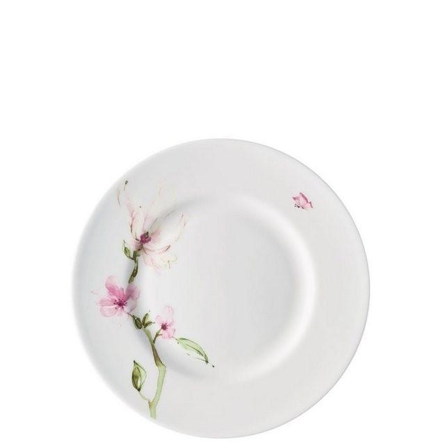 Rosenthal Speiseteller »Jade Magnolie Frühstücksteller 23 cm Fahne«, (1 Stück)