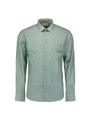 Shirt Stretch Allover Printed M Regular Fit - Seablue