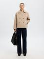 SLFALMA WOOL BLEND JACKET NOOS 42 - Sandshell