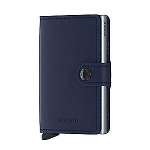 Secrid Kartenetui Portemannaie Miniwallet RFID Blau