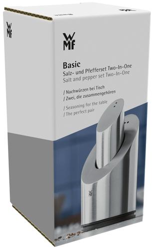 Basic Salz- und Pfefferstreuer-Set, 2-teilig, 4,5 cm