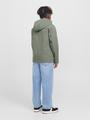 JJADAM LIGHT JACKET HOOD JNR 152 - Agave Green