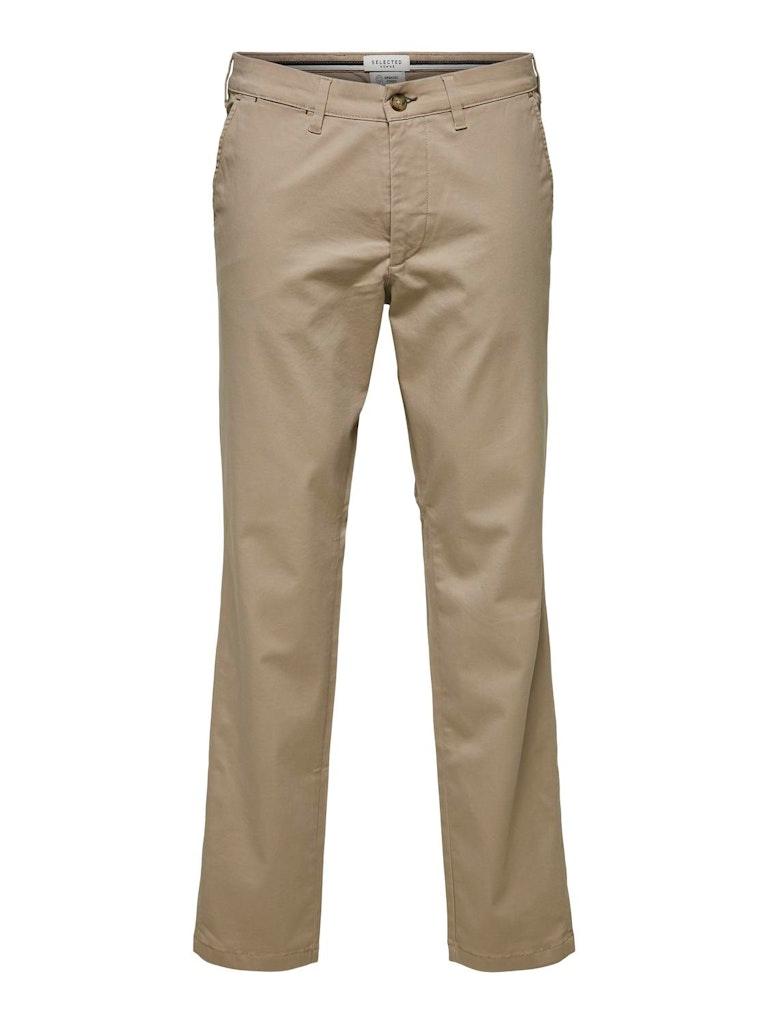 SLHSLIM-MILES FLEX CHINO PANTS W NOOS Grau 30/32