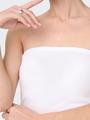 ONLLIVE LOVE LIFE TUBE TOP JRS XL Normal geschnitten - White