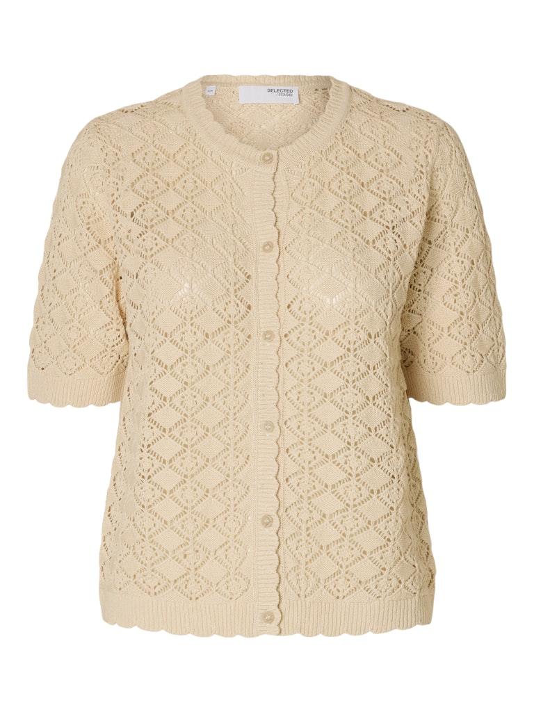 SLFSOFIA 2/4 KNIT CARDIGAN Grau XS