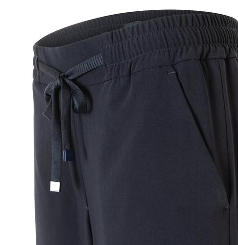 MAC JEANS - CHRISTY, Floating crepe 40/32 Wide Fit - Blau