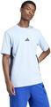 ADIDAS Herren Shirt Essentials 3-Streifen Single Jersey S in Weiß