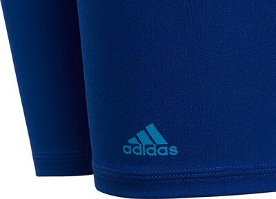 ADIDAS Kinder Pro 3-Streifen Jammer-Badehose 140 in Blau