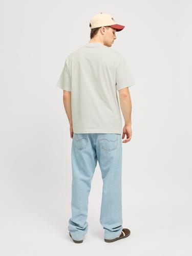 JORMANCHESTER SKETCH TEE SS CREW NECK L Locker geschnitten - Antique White