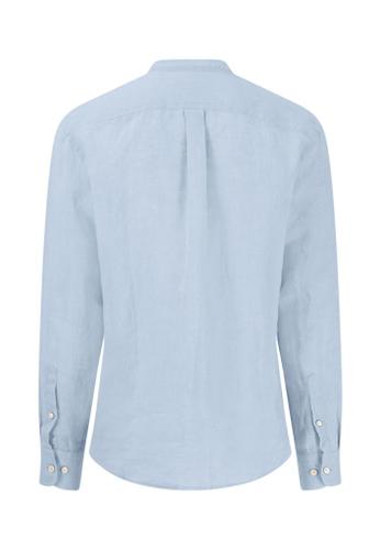 Premium Linen, Stand-Up, 1/1 Blau XXL