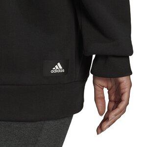 ADIDAS Damen Sweatshirt W FI BOS CREW S in Schwarz