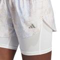ADIDAS Damen FAST 2IN1 AOP M in Grau